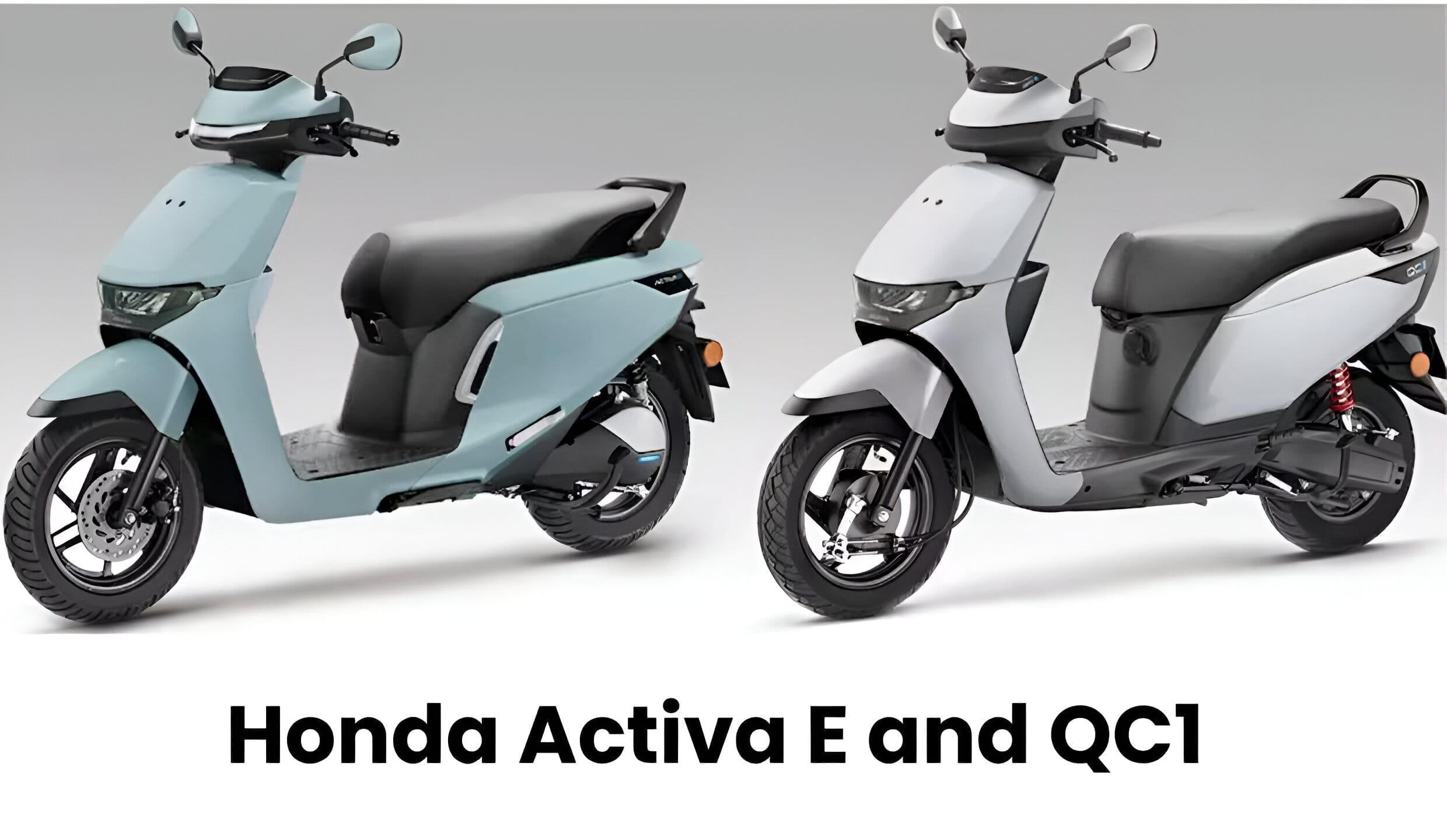 Honda Activa e: and QC1 Electric Scooters Debut at Auto Expo 2025