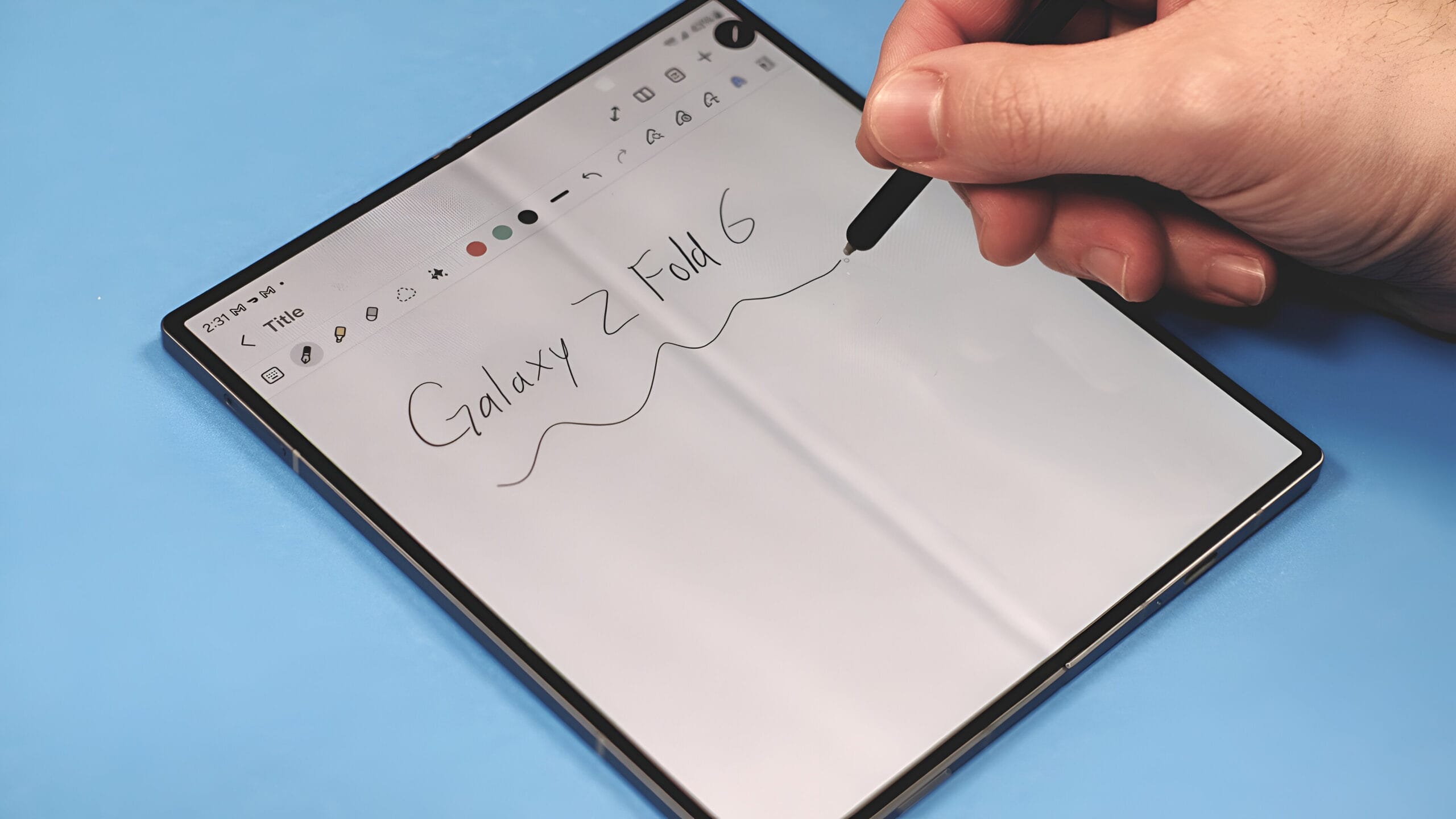 Samsung to Redesign S Pen for Galaxy Z Fold7 with a Thicker Build