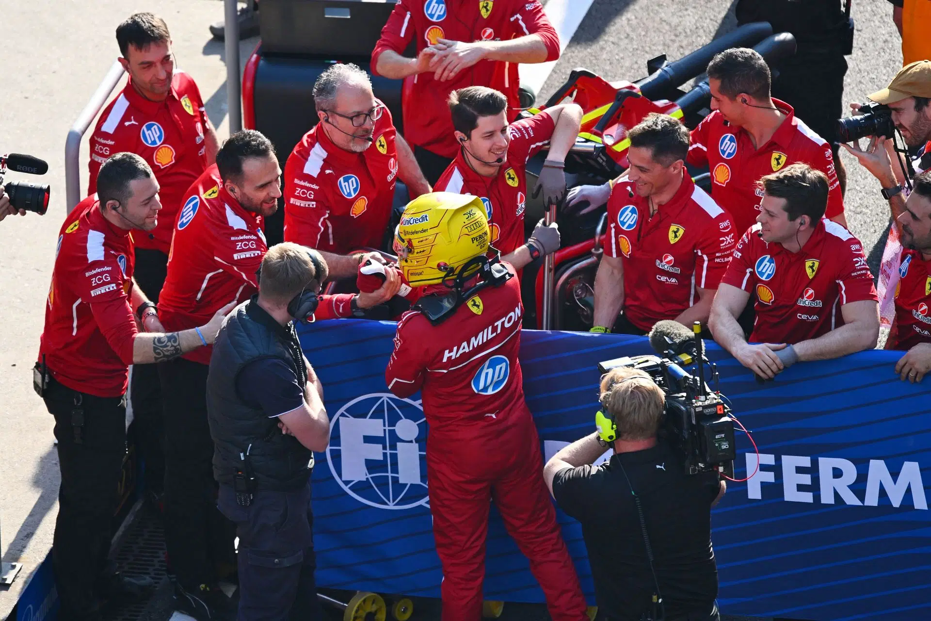 Ferrari Blasts Criticism of Lewis Hamilton: “F Bulls**t,” Says Vasseur