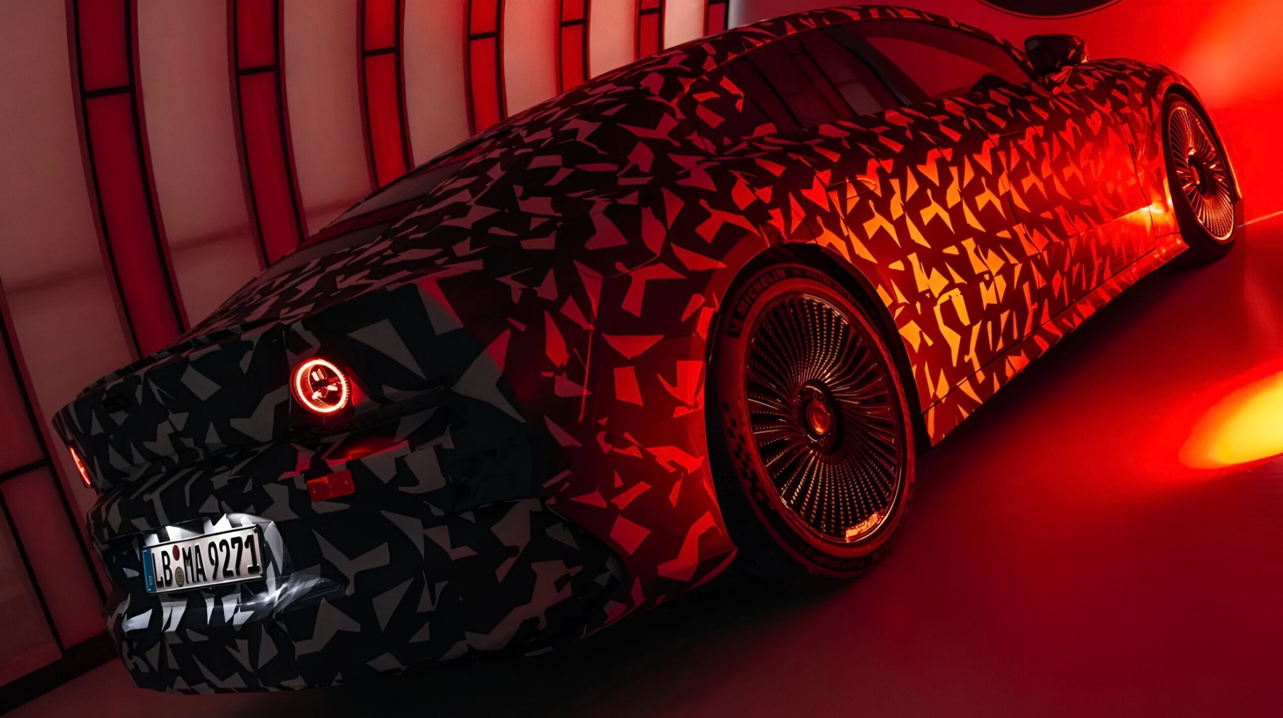 Mercedes-AMG Teases Its First All-Electric Saloon Ahead of Full Reveal