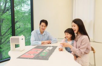Samsung’s The Premiere 5 Projector Turns Any Surface Into a 100” Touchscreen
