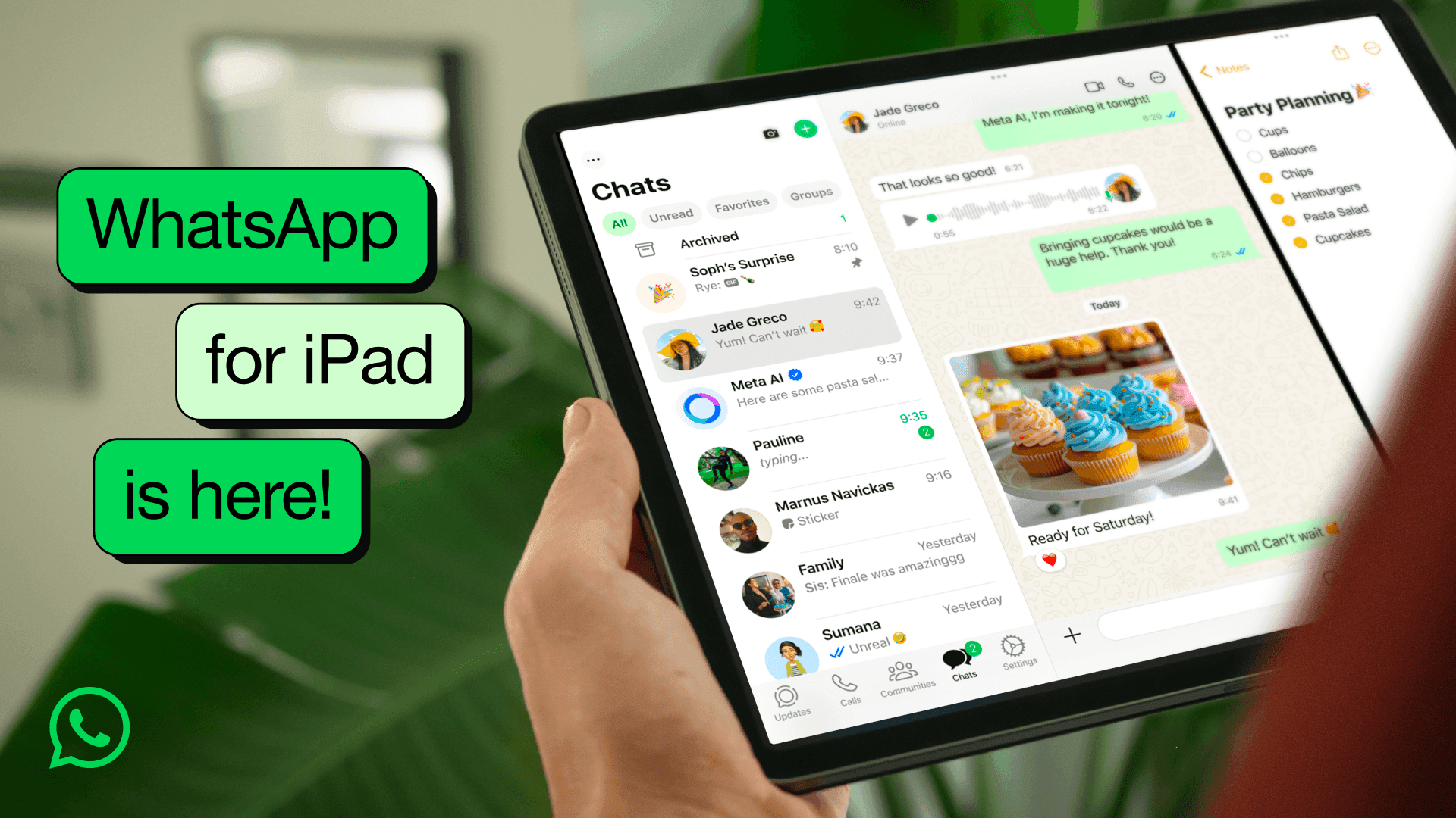WhatsApp has finally launched its official iPad app with Full Feature Set