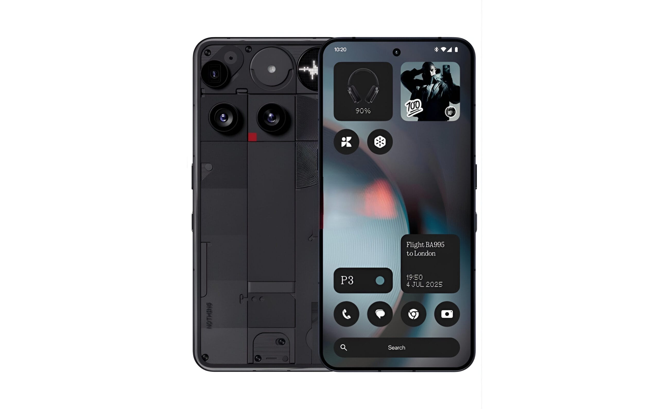 Nothing Phone (3) Official Renders Leak, Revealing Bold New Design