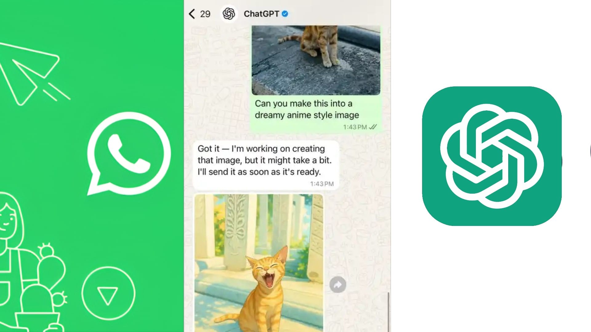 OpenAI Brings ChatGPT Image Generation to WhatsApp — Here’s How It Works