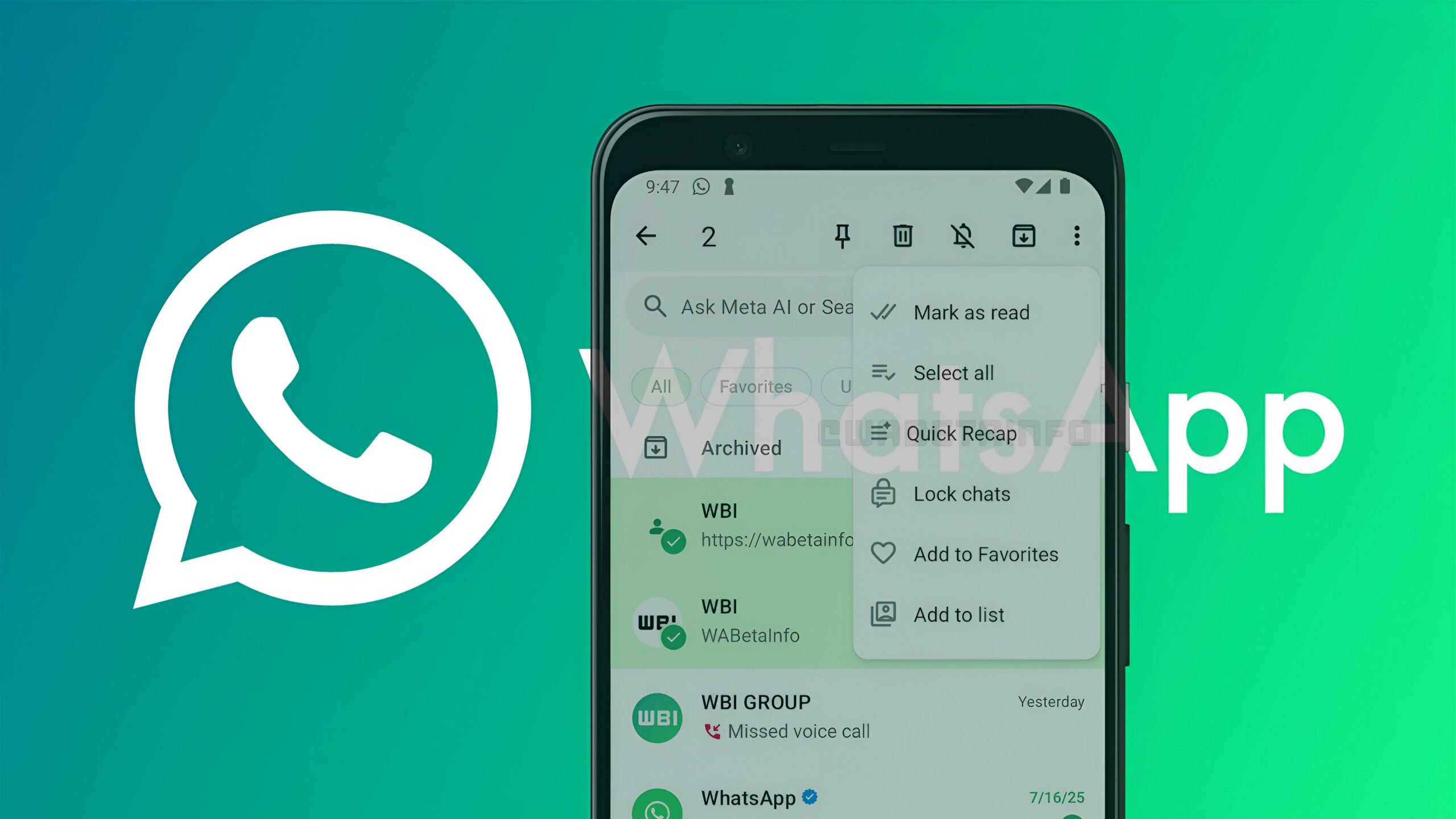 WhatsApp’s New “Quick Recap” AI Feature Raises More Than Eyebrows